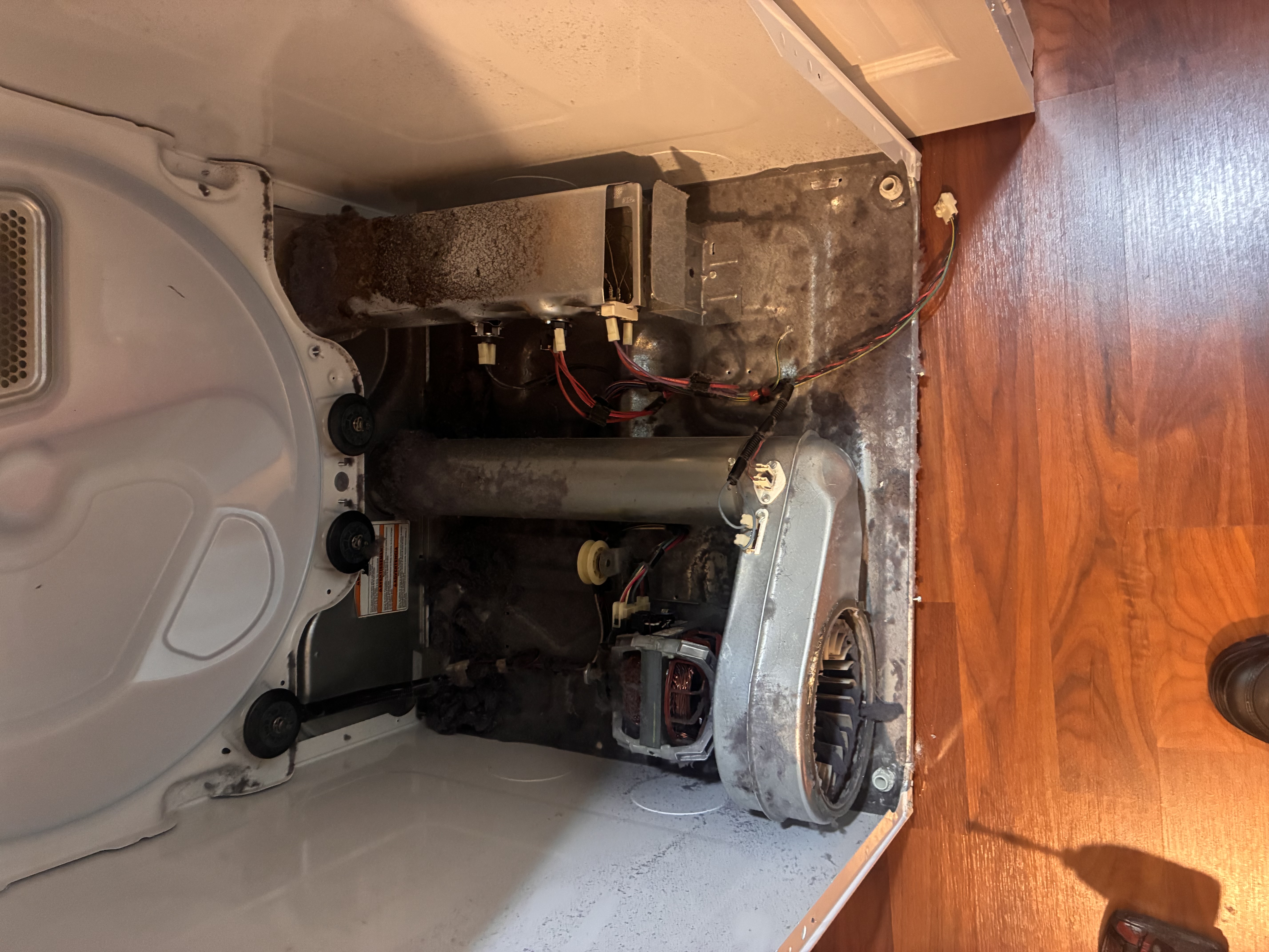 Dryer Repairs repair photo from At Your Service Appliance Repair
