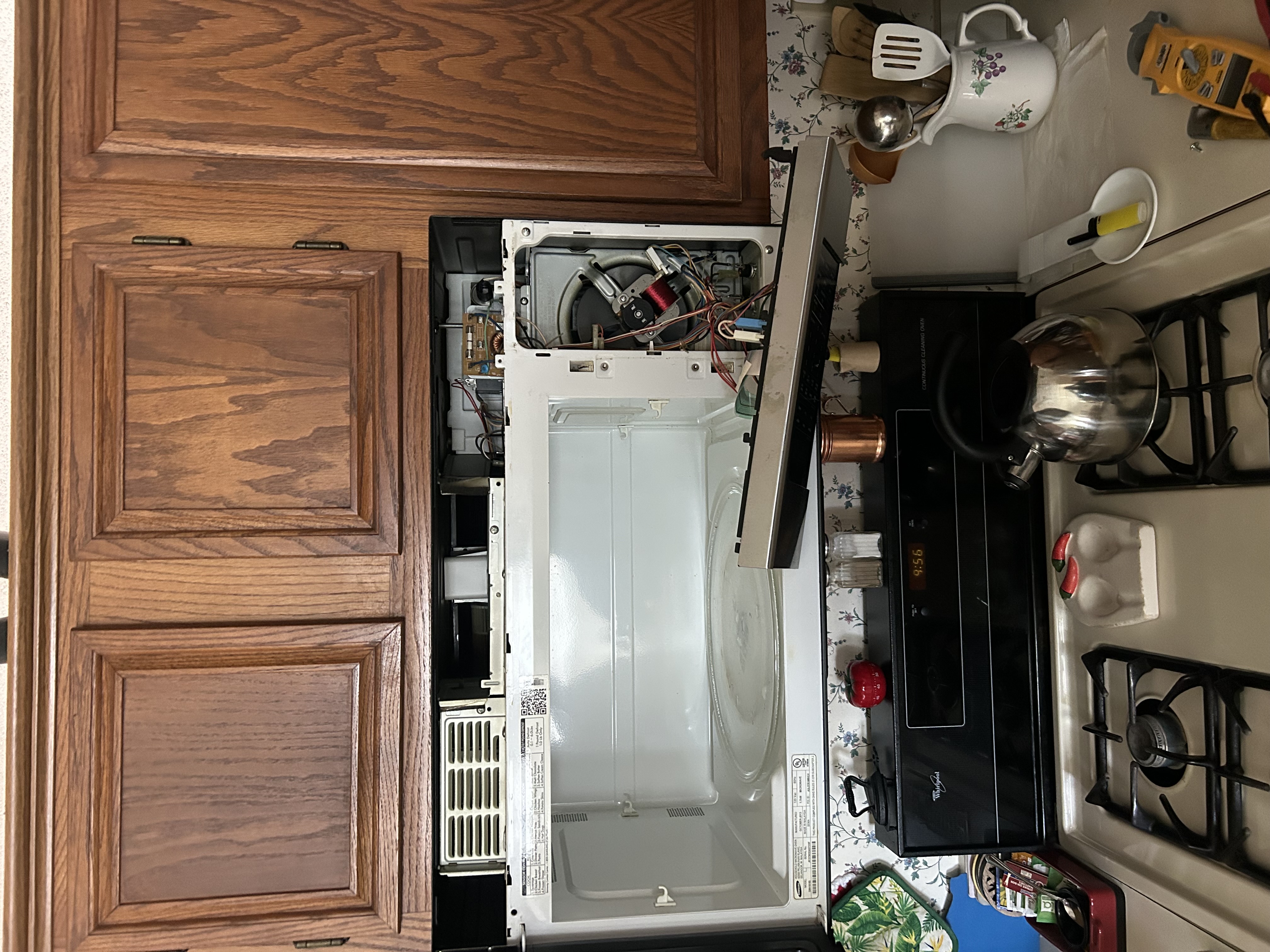 Microwave Repairs repair photo from At Your Service Appliance Repair